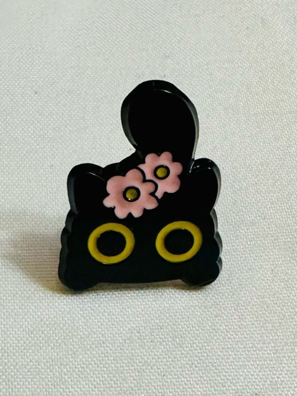 Black Cat Pin